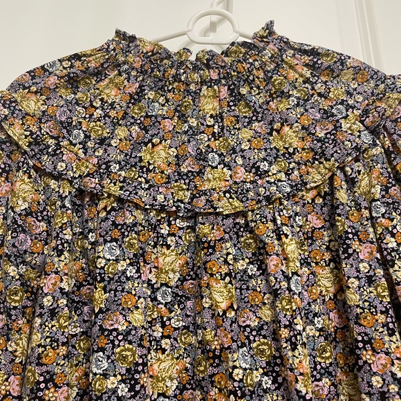 3/4 Sleeve Yoke Tier Top
